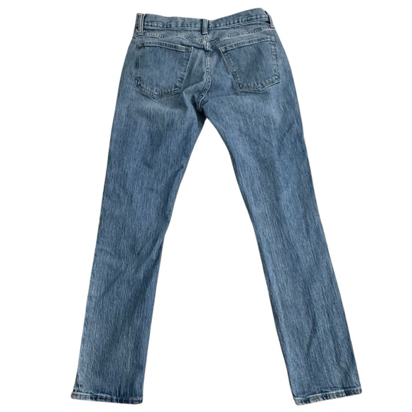 Old Navy Skinny Built-In Flex Blue Men’s Jeans 32x32 Pants Distressed - Picture 6 of 13